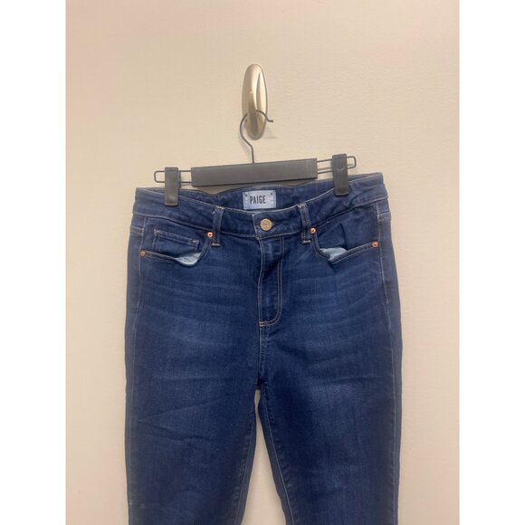 Paige Womens Dark Wash Skinny Jeans Size 28 - Picture 4 of 8